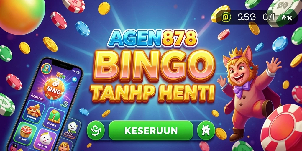 Screenshot AGEN878 menunjukkan suasana seru permainan Bingo yang menarik.