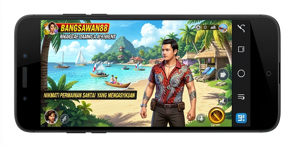 Tampilan screenshot BANGSAWAN88 yang menampilkan aksi permainan santai.