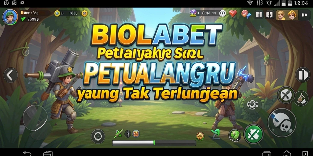 Tampilan gameplay petualangan seru di BIOLABET, penuh aksi dan eksplorasi.