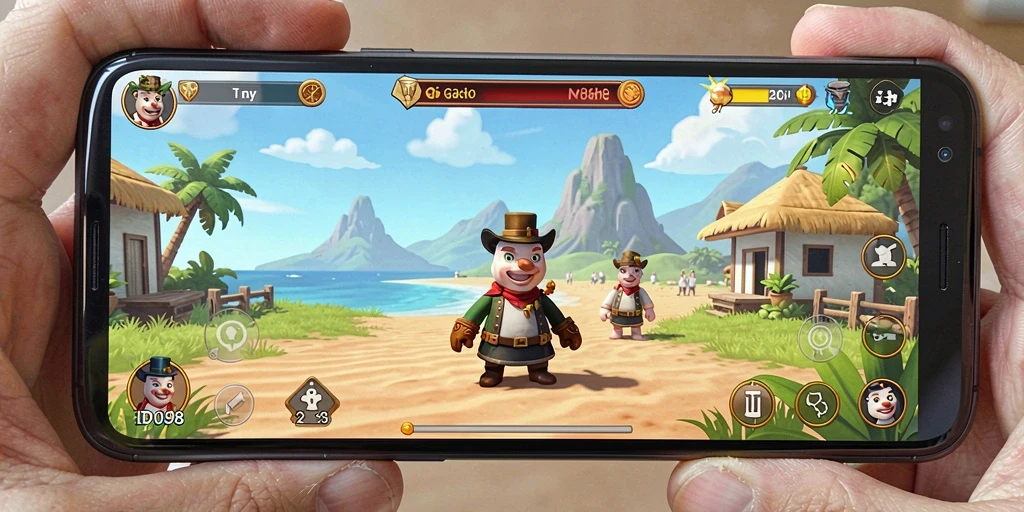 Tampilan gameplay ID098 yang memikat dan menenangkan.