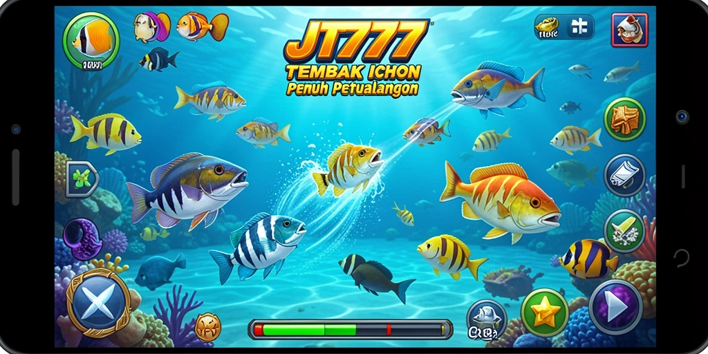 Gameplay seru dan menantang di JT777 Tembak Ikan.