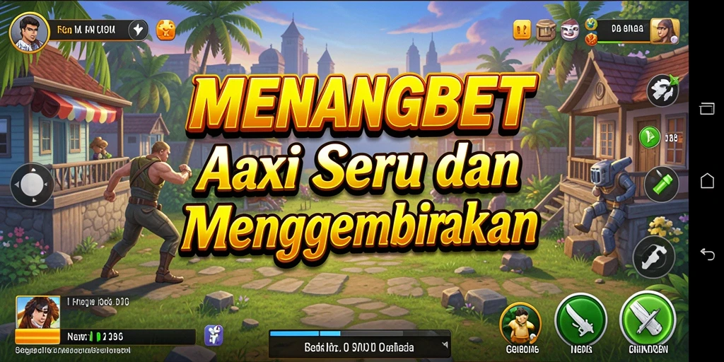 Tangkapan layar menunjukkan aksi seru dalam game MENANGBET.