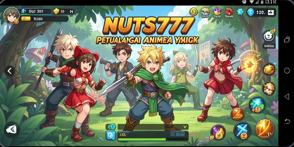 Tampilan menarik dari gameplay NUTS777 yang penuh aksi.