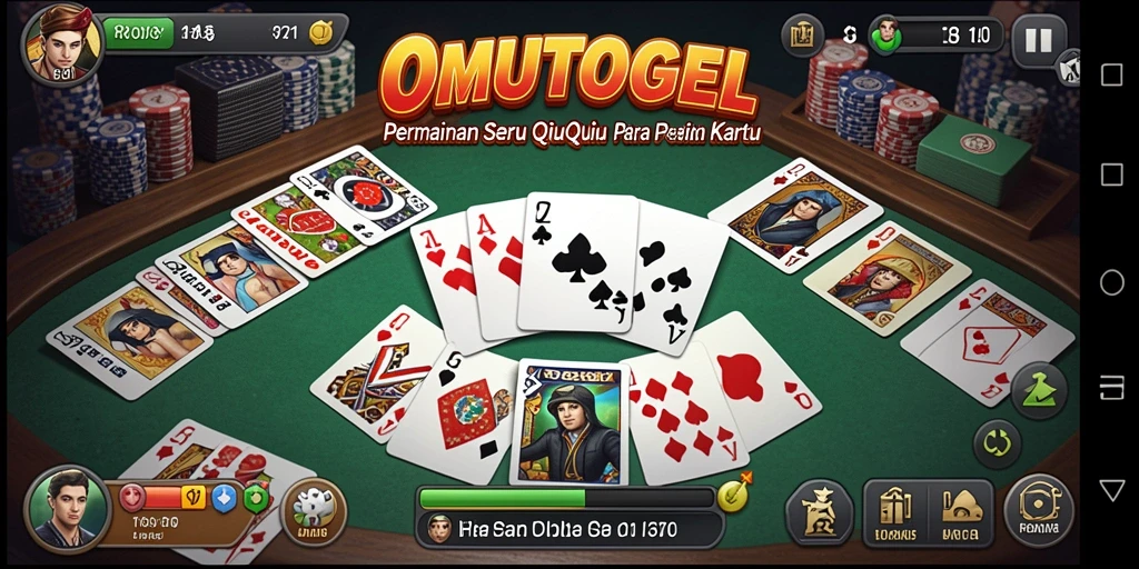 Gameplay QiuQiu dalam OMUTOGEL yang mengasyikkan.
